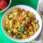 Turkey Sausage and Veggie Scramble